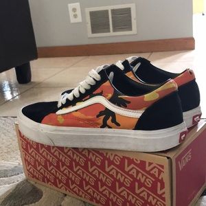 Camo Vans Shoes Barely Worn